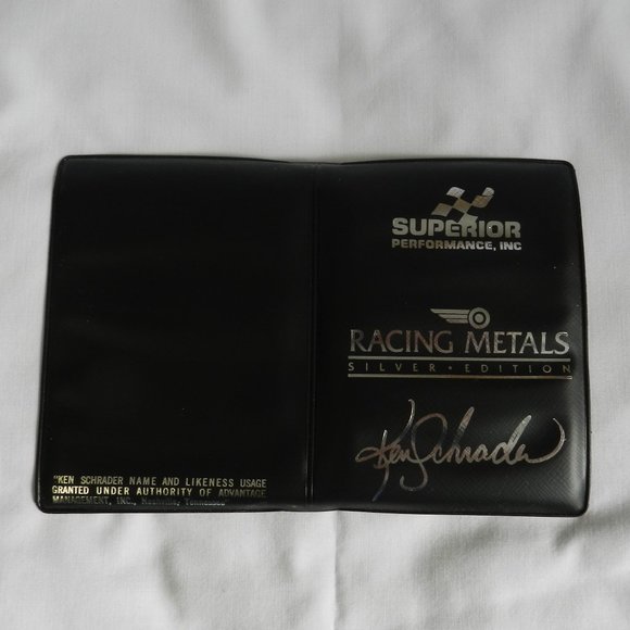 Superior Performance Racing Metal Card - 1991 Silver Ed.  Ken Schrader #963 - Picture 2 of 3